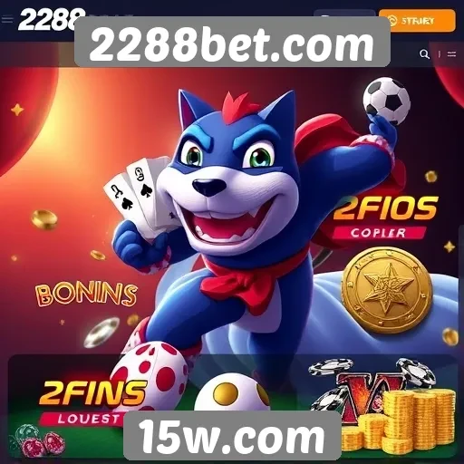 A variedade de jogos disponíveis em 2288bet